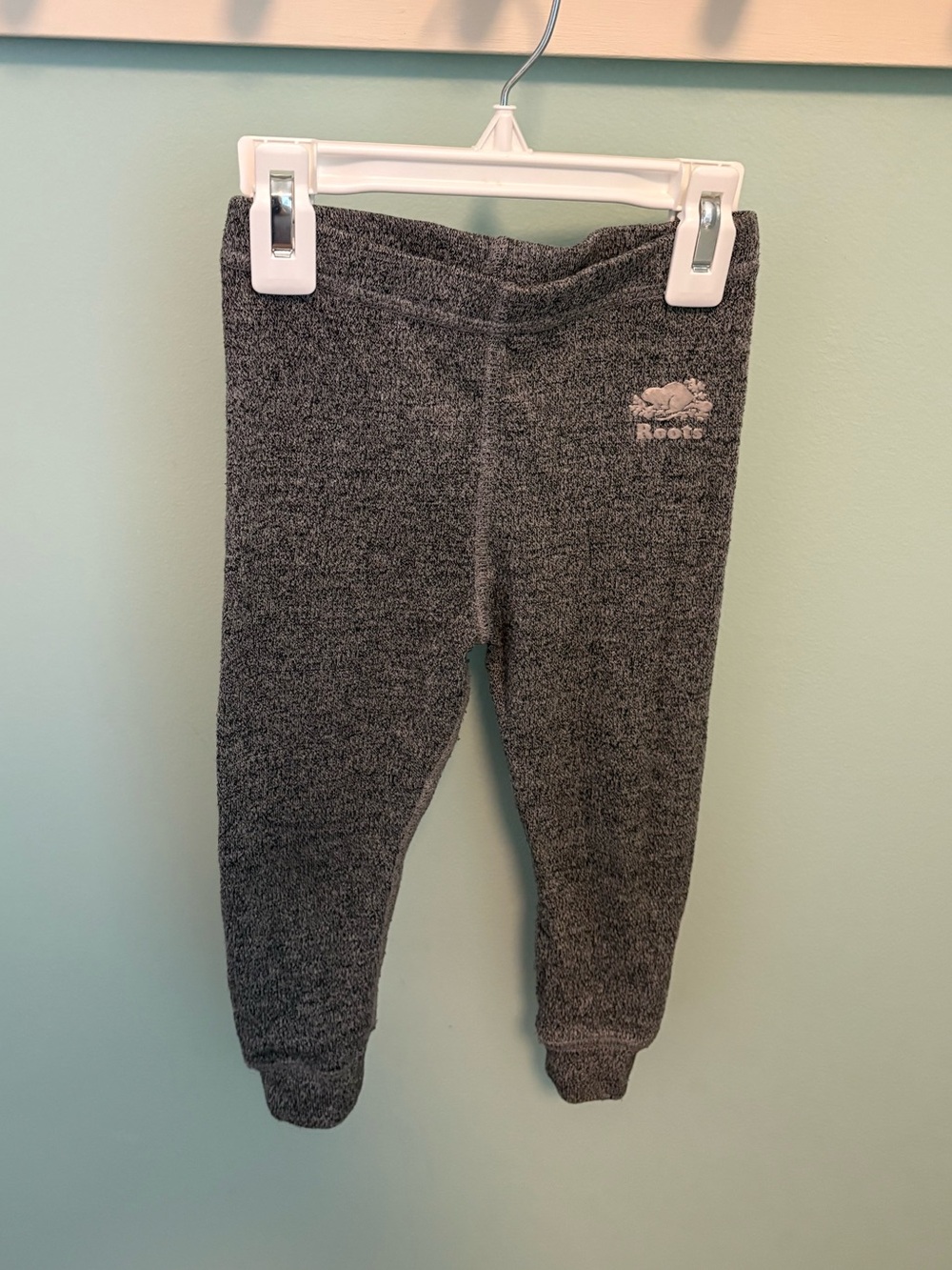 Roots Slim Fit Salt & Pepper Joggers